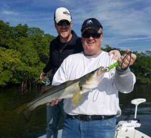 big snook from Apollo Beach fishing charters