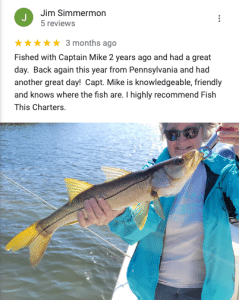 Tampa snook charters